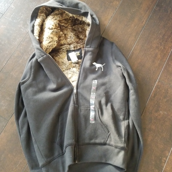 COPY - Victoria's secret pink sequin hoodie holog… - Picture 2 of 3